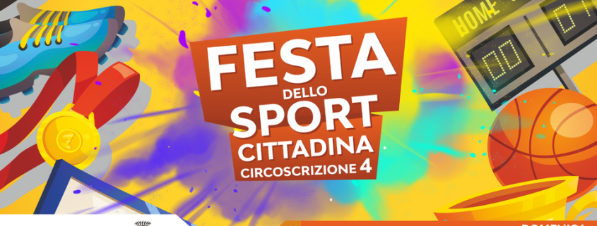 Festa dello sport Circoscrizione 4 Torino 2023_orizzontale