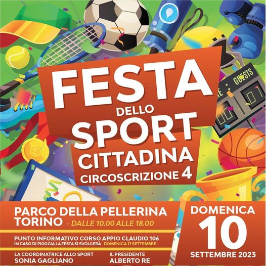 Festa dello sport Circoscrizione 4 Torino 2023_quadrato